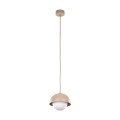 Lampa wisząca BONO sabia na gwint G9 z szklanym kloszem 10644 TK Lighting