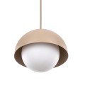 Lampa wisząca BONO sabia na gwint G9 z szklanym kloszem 10644 TK Lighting
