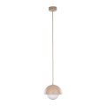 Lampa wisząca BONO sabia na gwint G9 z szklanym kloszem 10644 TK Lighting