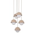 Lampa wisząca BONO sabia na gwint G9 z kloszem 10966 TK Lighting