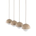 Lampa wisząca BONO sabia na gwint G9 z szklanym kloszem 10965 TK Lighting
