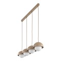 Lampa wisząca BONO sabia na gwint G9 z szklanym kloszem 10965 TK Lighting