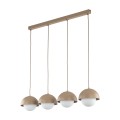 Lampa wisząca BONO sabia na gwint G9 z szklanym kloszem 10965 TK Lighting