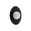 SLATE BLACK GLASS KINKIET 1XG9 10934 TK Lighting