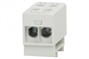 Listwa zaciskowa ZUG na szynę TH 1-torowy 2x 35mm2 Al/Cu Szara