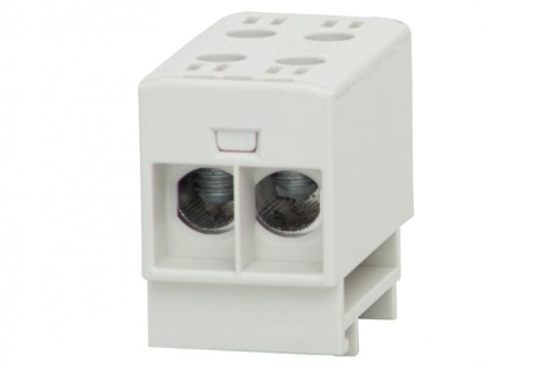 Listwa zaciskowa ZUG na szynę TH 1-torowy 2x 35mm2 Al/Cu Szara