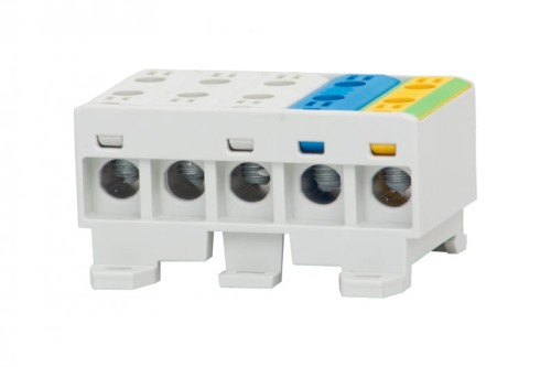 Listwa zaciskowa ZUG na szynę TH 5-torowa 5x 35mm2 Al/Cu 3L+N+PE