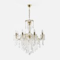Lampa wisząca CHATEAU Złoty E14 14004/8-GLD Zuma Line