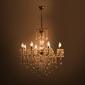 Lampa wisząca CHATEAU Złoty E14 14004/8-GLD Zuma Line