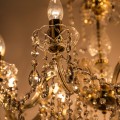 Lampa wisząca CHATEAU Złoty E14 14004/8-GLD Zuma Line