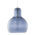 Lampa wisząca MANGO z granatowego szkła TK Lighting
