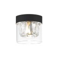 Lampa sufitowa GEM kolor czarny mat metal/szkło, G9 IP20 C0389-01A-P7AC Zuma Line