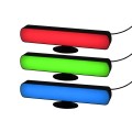 Lampa nocna regulowana TORP czarna LED RGB sterowana pilotem 87308 Zuma Line