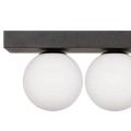 Lampa sufitowa listwa z trzema szklanymi kloszami SPHERE 1203  Zuma Line
