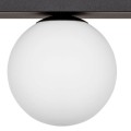 Lampa sufitowa szklany klosz na czarnej podsufitce SPHERE 1206 Zuma Line