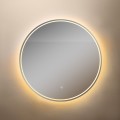 Podgrzewane lustro łazienkowe LED okrągłe 80 cm z podgrzewaniem D3004-80 Zuma Line