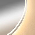 Podgrzewane lustro łazienkowe LED okrągłe 80 cm z podgrzewaniem D3004-80 Zuma Line