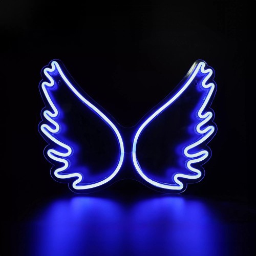 Neon WINGS dekoracyjne skrzydła LED na ścianę do pokoju dziecka FM-WN95 Zuma Line