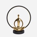 Lampka stołowa YOGA LED na stolik nocny złoty jogin ED81F134U Zuma Line