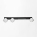 Lampa sufitowa LUND z trzema ozdobnymi mlecznymi kloszami na G9 W231102-3 Zuma Line