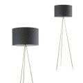 Lampa podłogowa CARA Czarny A4001-BK Zuma Line