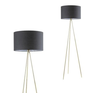 Lampa podłogowa CARA Czarny A4001-BK Zuma Line