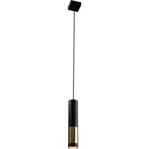 Lampa wisząca KAVOS 0382 czarny/złoty Amplex - wyprzedaż ekspozycji