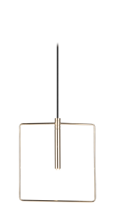 Lampa wisząca FARO 0544 czarny/złoty Amplex - wyprzedaż ekspozycji