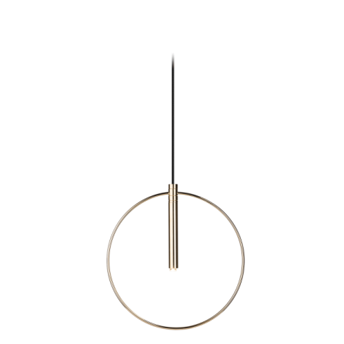 Lampa wisząca FARO 0553 czarny/złoty Amplex - wyprzedaż ekspozycji