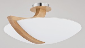 Lampa sufitowa CALMI AMPLA drewniana 3xE14 90058 Alfa
