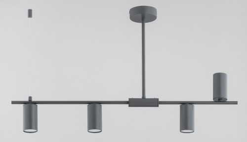 Lampa sufitowa URANOS czarna 4xGU10 63353 Alfa