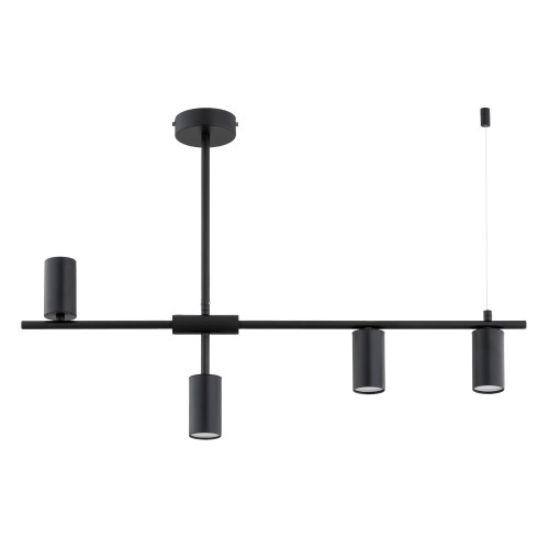 Lampa sufitowa SAUR czarna 4xGU10 63321 Alfa