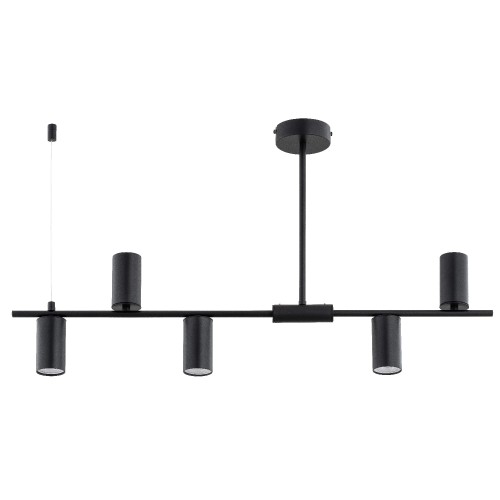 Lampa sufitowa URANOS czarna 5xGU10 63315 Alfa