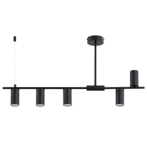 Lampa sufitowa URANOS czarna 5xGU10 63314 Alfa