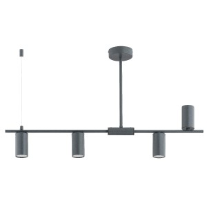 Lampa sufitowa URANOS szara 4xGU10 63313 Alfa