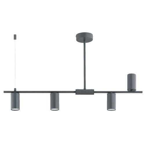 Lampa sufitowa URANOS szara 4xGU10 63313 Alfa