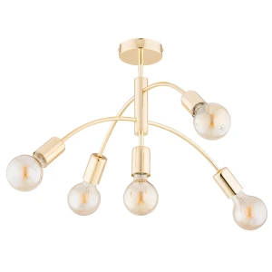 Lampa sufitowa ARINI złota 5xE27 63285 Alfa
