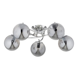 Lampa sufitowa SAVI chrom 5xE14 63251 Alfa