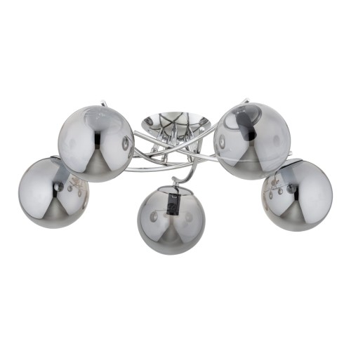 Lampa sufitowa SAVI chrom 5xE14 63251 Alfa