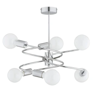 Lampa sufitowa DISCO chrom 6xE27 63234 Alfa