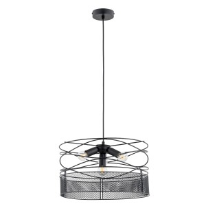 Lampa wisząca DIUK NET czarna 4xE27 63227 Alfa