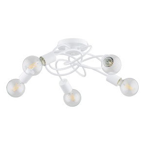 Lampa sufitowa MAXIS biała 5xE27 63200 Alfa