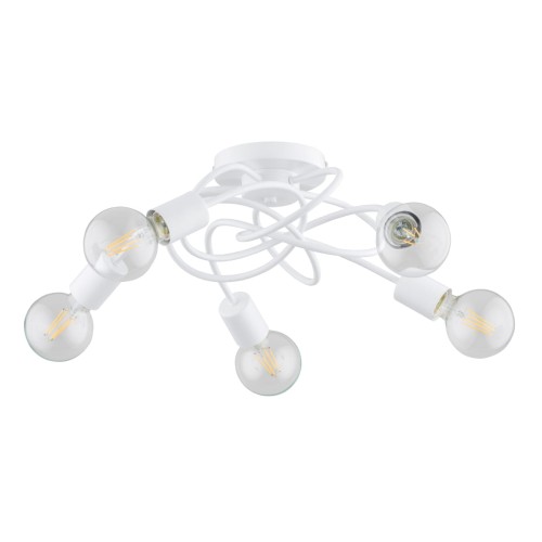 Lampa sufitowa MAXIS biała 5xE27 63200 Alfa