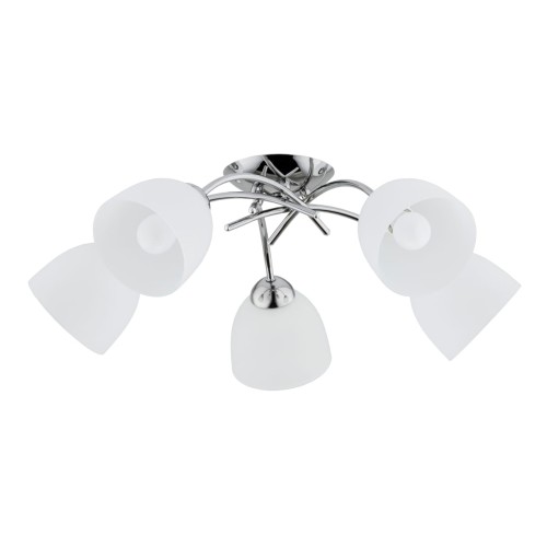 Lampa sufitowa MIRAŻ chrom 5xE27 63178 Alfa