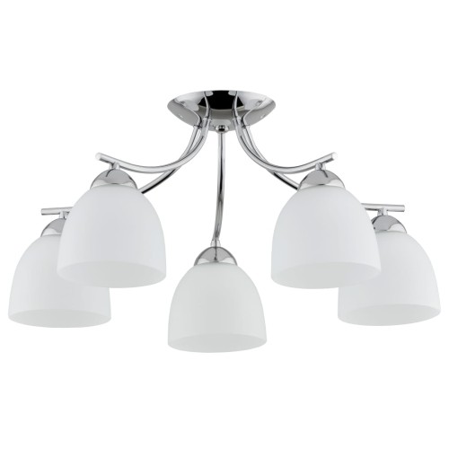 Lampa sufitowa AJAX DUO chrom 5xE27 63177 Alfa