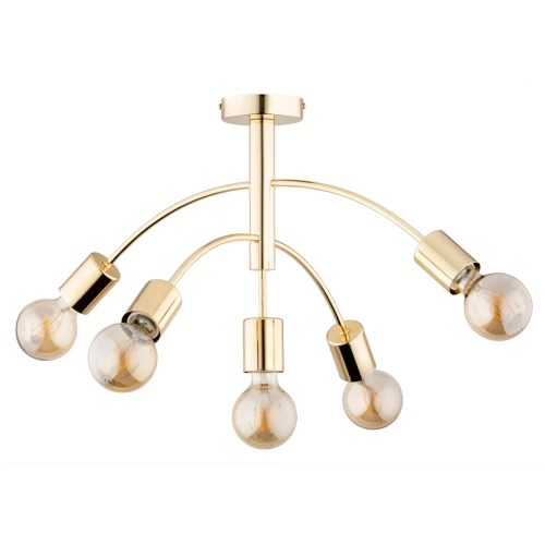 Lampa sufitowa ARINI złota 5xE27 63156 Alfa