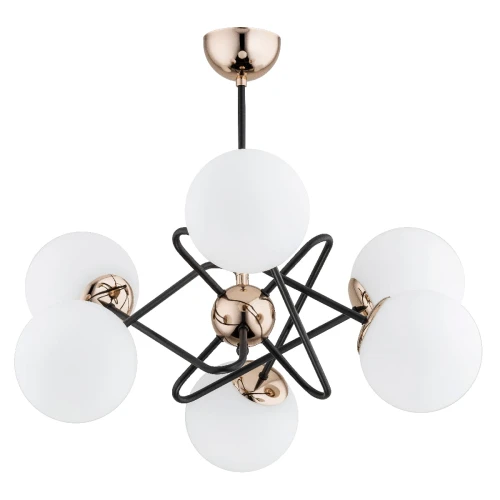 Lampa sufitowa VIRGINIA złota 6xE14 63104 Alfa