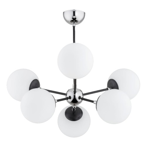 Lampa sufitowa SANDY chrom 6xE14 63100 Alfa