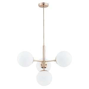 Lampa wisząca VOLDA PICOLO złota 4xE14 63089 Alfa