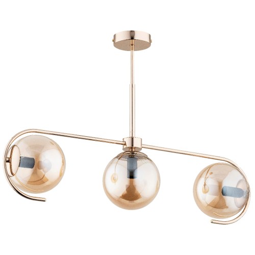 Lampa sufitowa ASTANA złota 3xE14 63084 Alfa